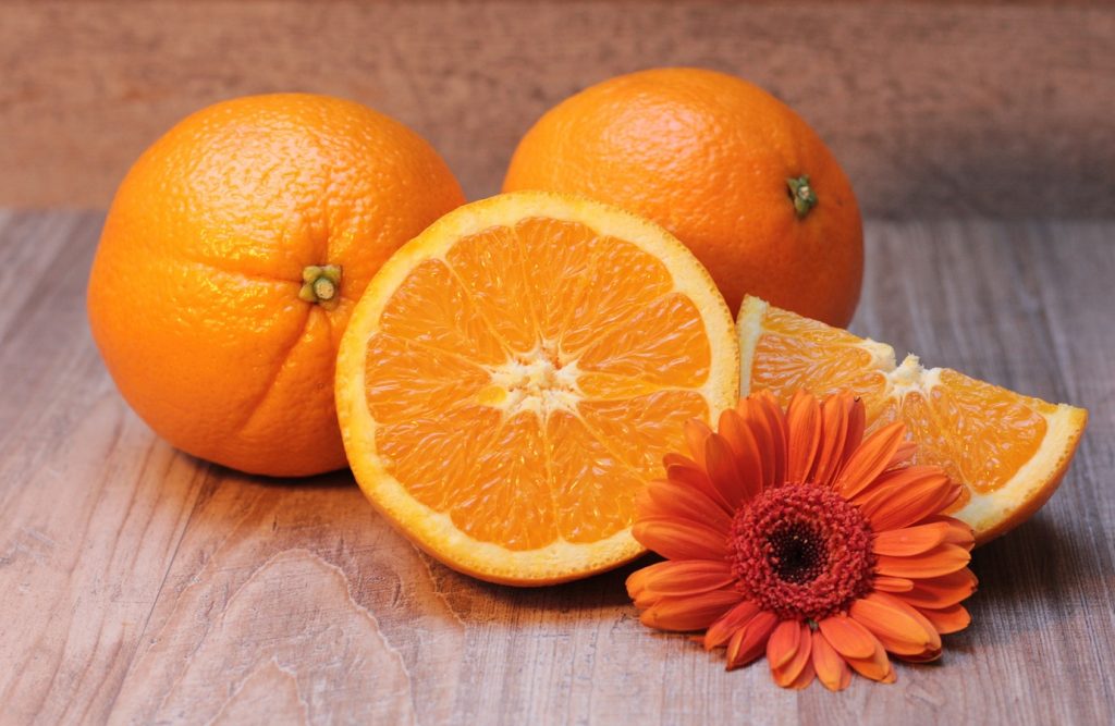 Pomarańcze i witamina C