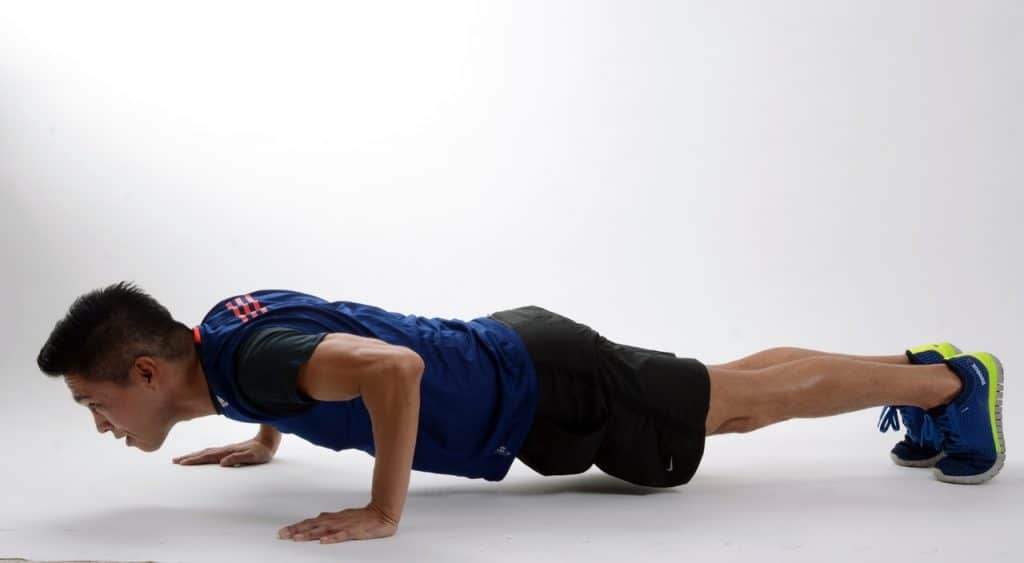 Ćwiczenie Plank Challenge 